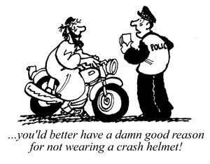 jesus biker cartoon by taffy