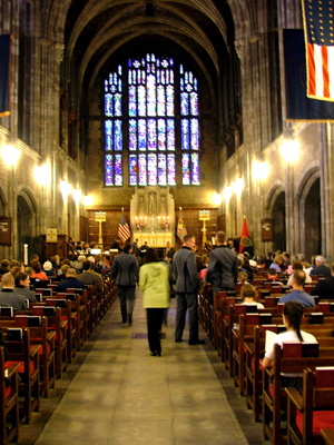 Cadet Chapel, United States Military Academy, West Point, New York, USA