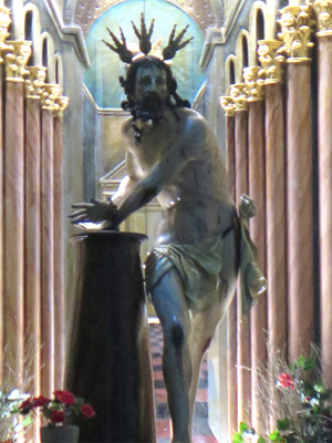 Santo Agostio, Compostela (Statue)