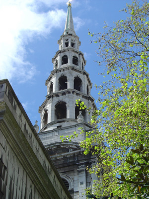 St Bride's Church, Fleet Street, London