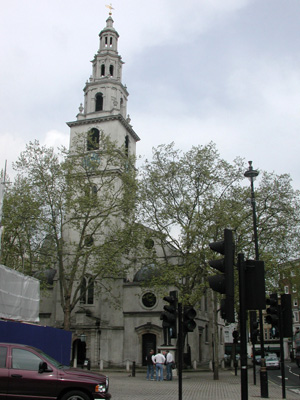 St Clement Danes, Aldwych, London