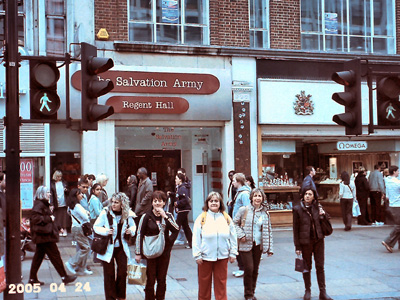 The Salvation Army, Regent Hall, Oxford Street, London