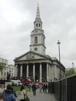 St Martin-in-the-Fields, London